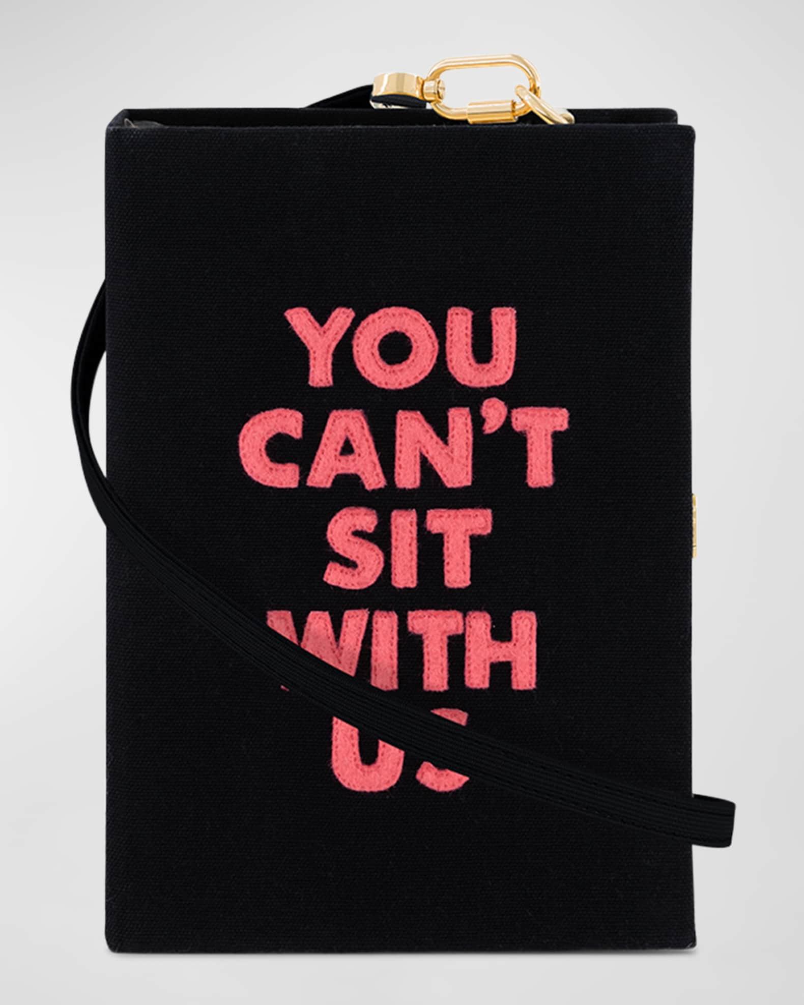 You Can't Sit With Us Book Clutch Bag Product Image