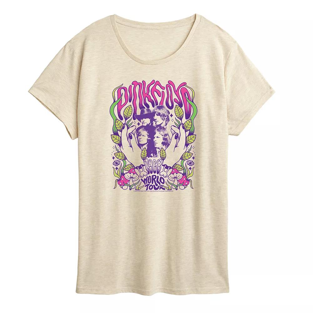 Women's Pink Floyd Psychedelic Graphic Tee,  Product Image