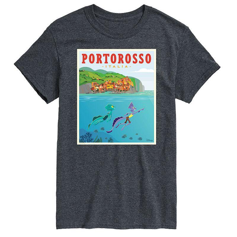 Disney's Luca Men's Portorossa Italy Postcard Graphic Tee,  Product Image