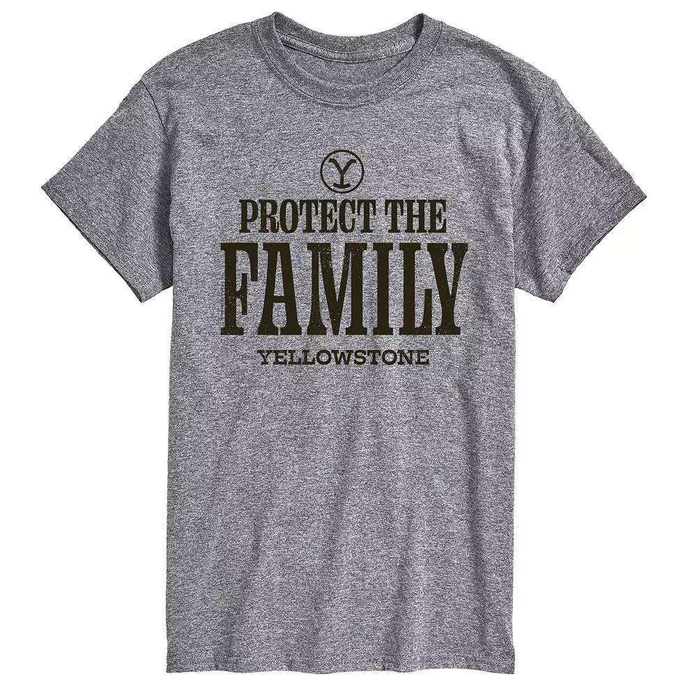 Big & Tall Yellowstone We Are Family Tee, Men's,  Product Image