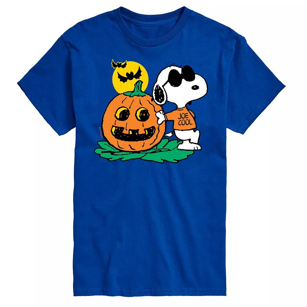 Big & Tall Peanuts Joe Cool Pumpkin Tee, Men's,  Product Image