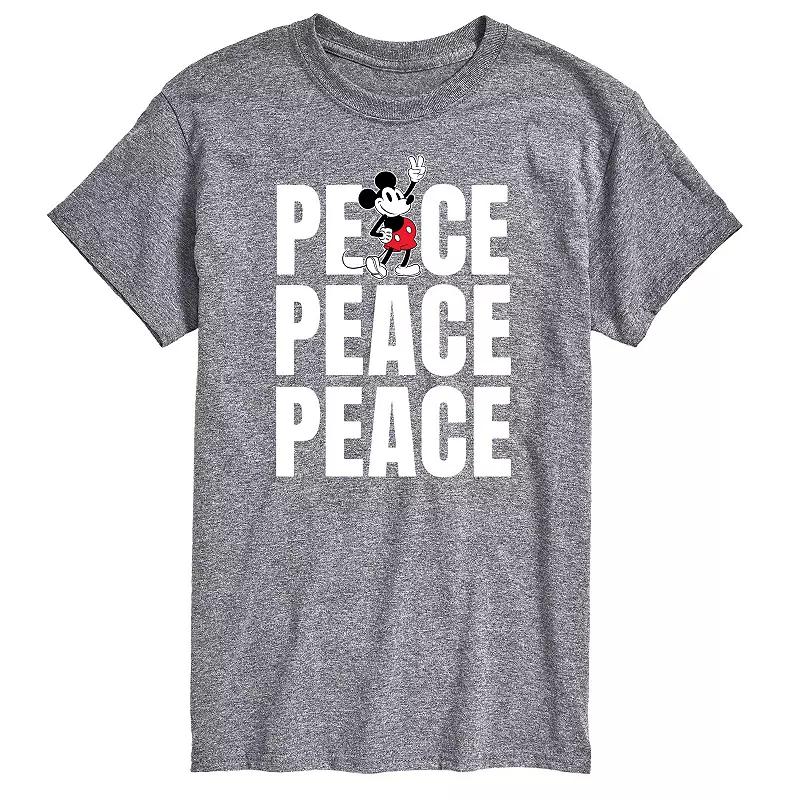 Disney's Mickey Mouse Men's Peace Graphic Tee,  Product Image