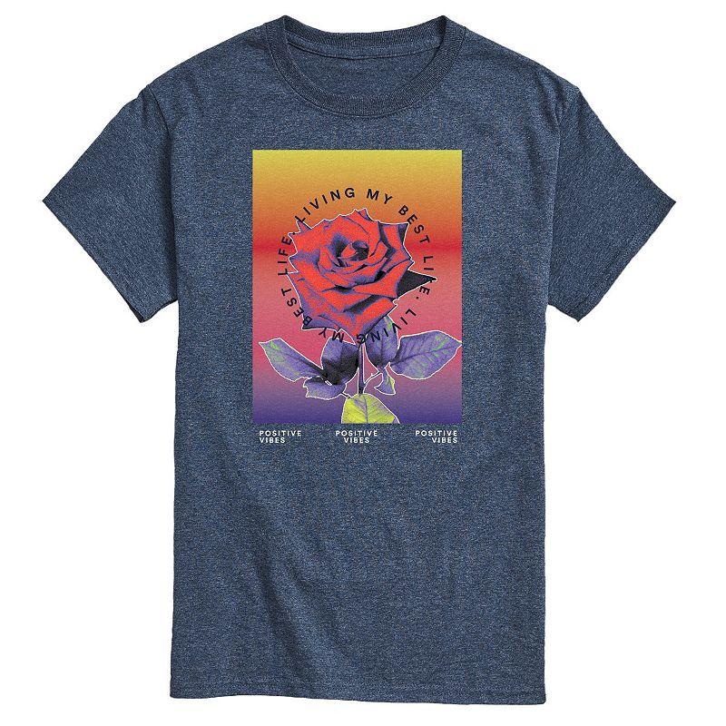Men's Postive Vibes Tee,  Product Image