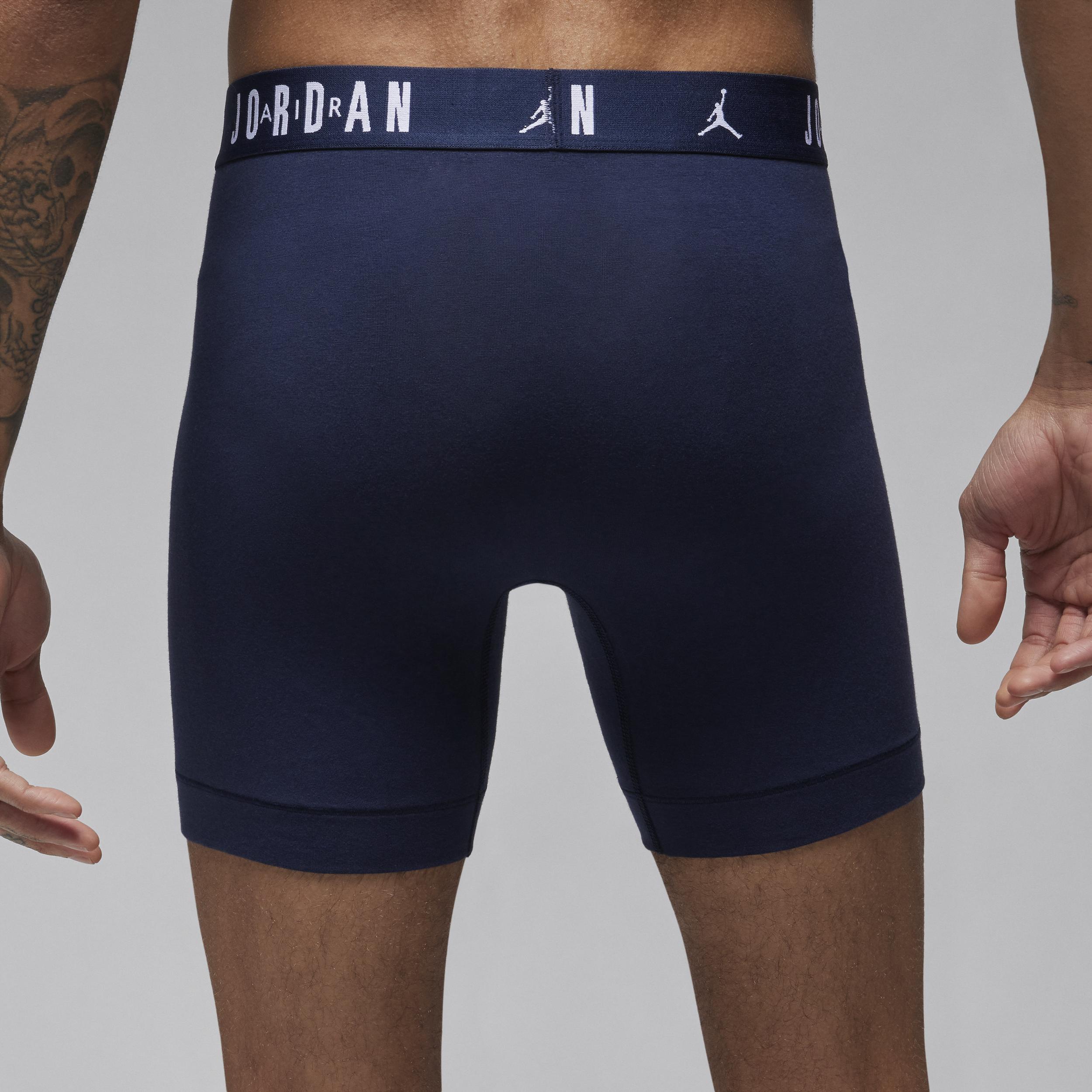 Mens Jordan Flight Cotton Core Boxer Briefs (3-Pack) | JM0622-B9F Product Image