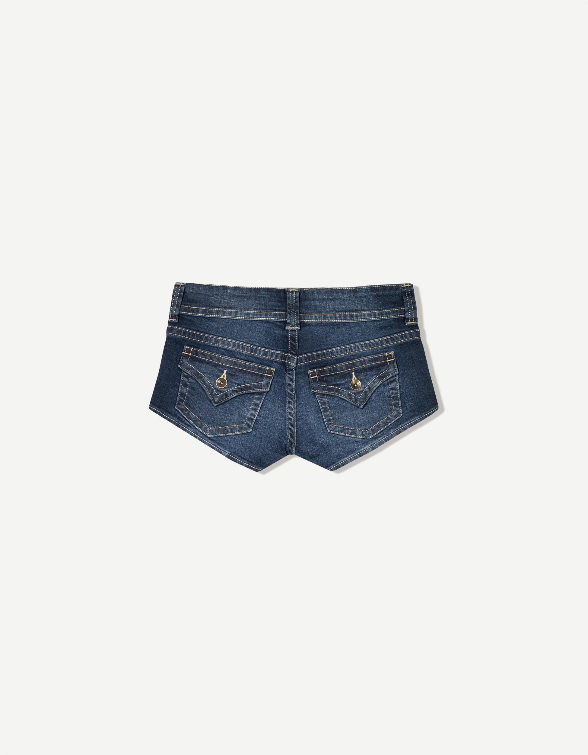 Mini denim shorts Product Image