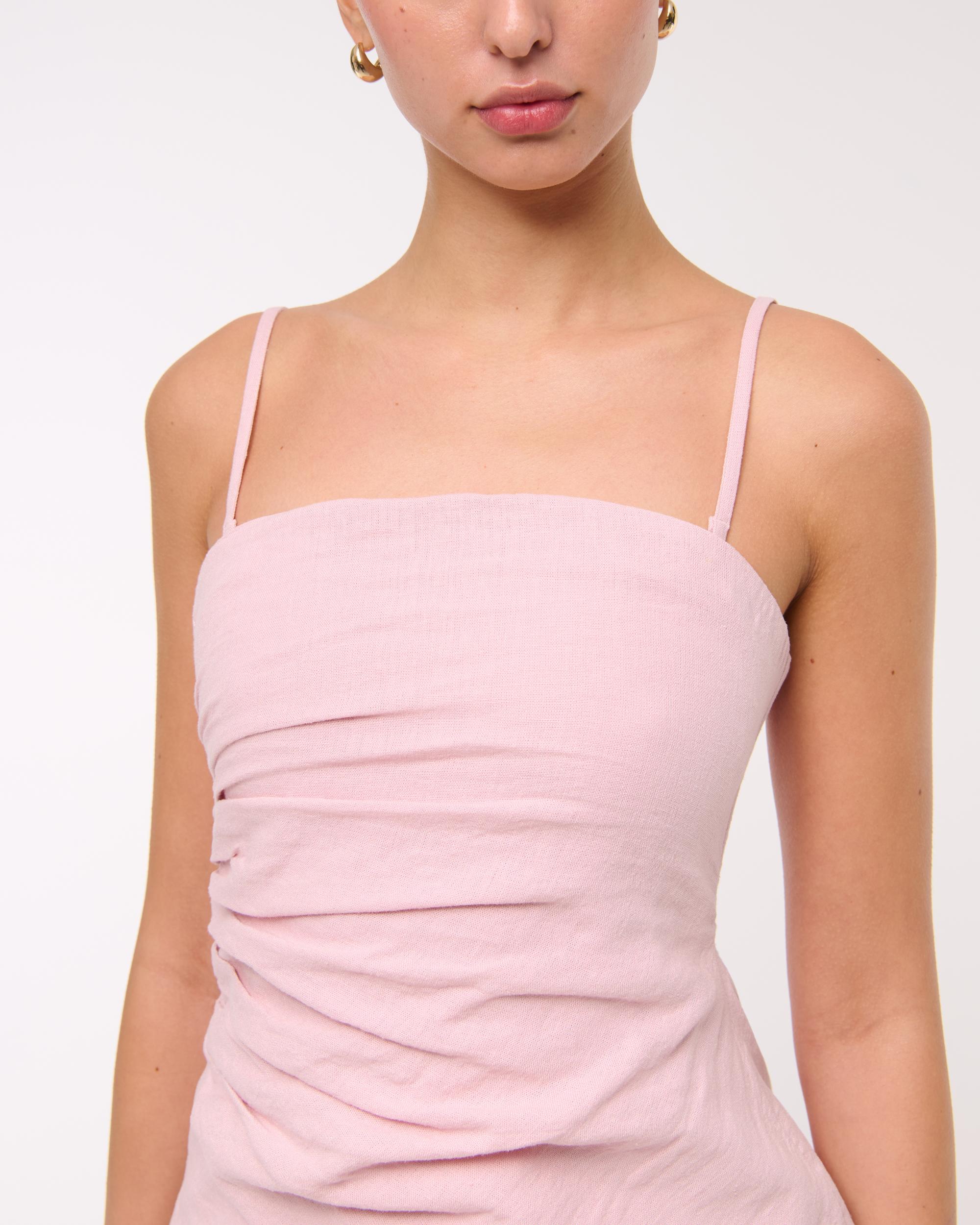 Linen-Blend Tube Top Product Image