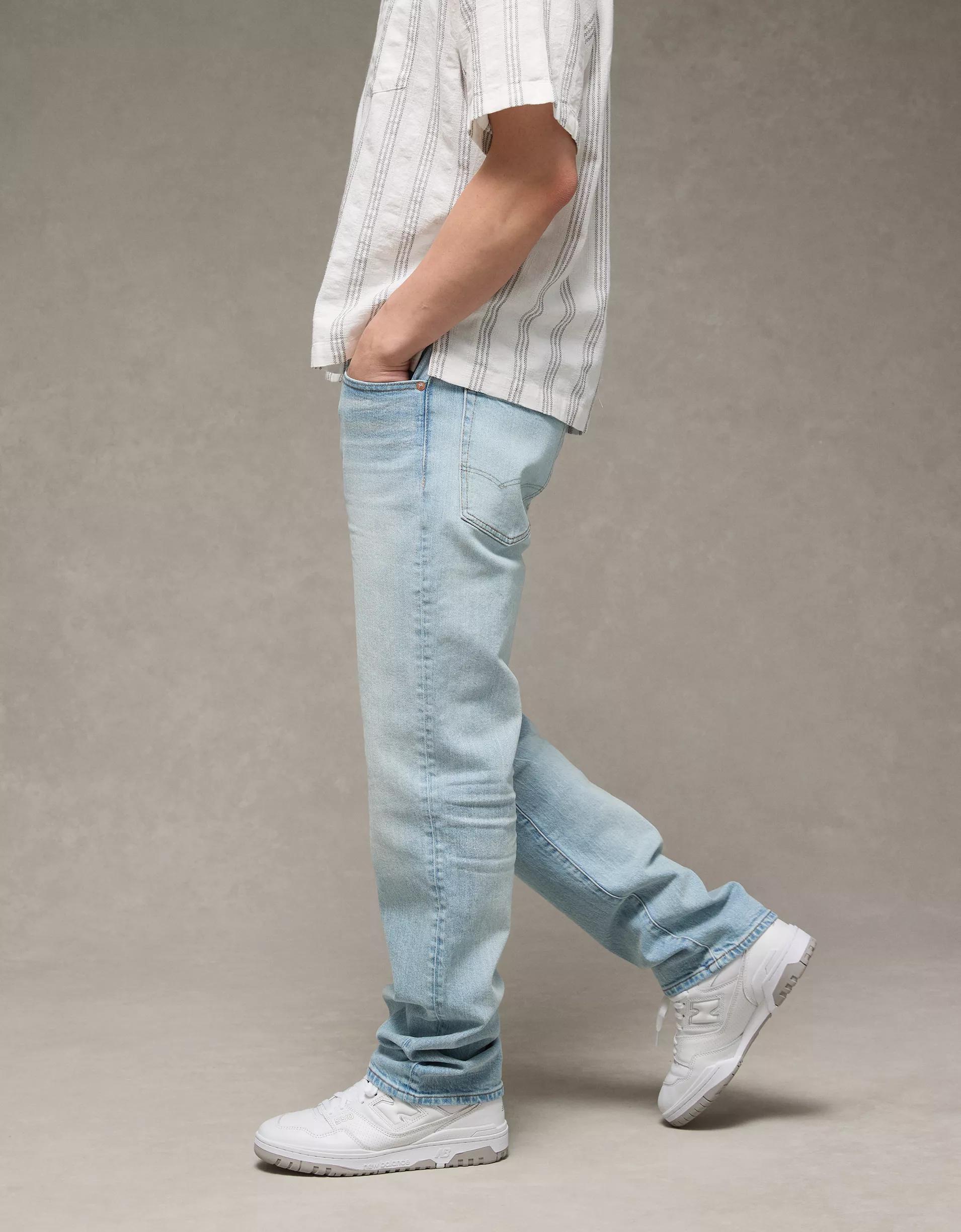 AE EasyFlex +TENCEL™ Fibers Relaxed Straight Jean Product Image