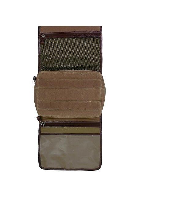 BOCONI Sloan Waxed Canvas Hanging Travel Kit Product Image
