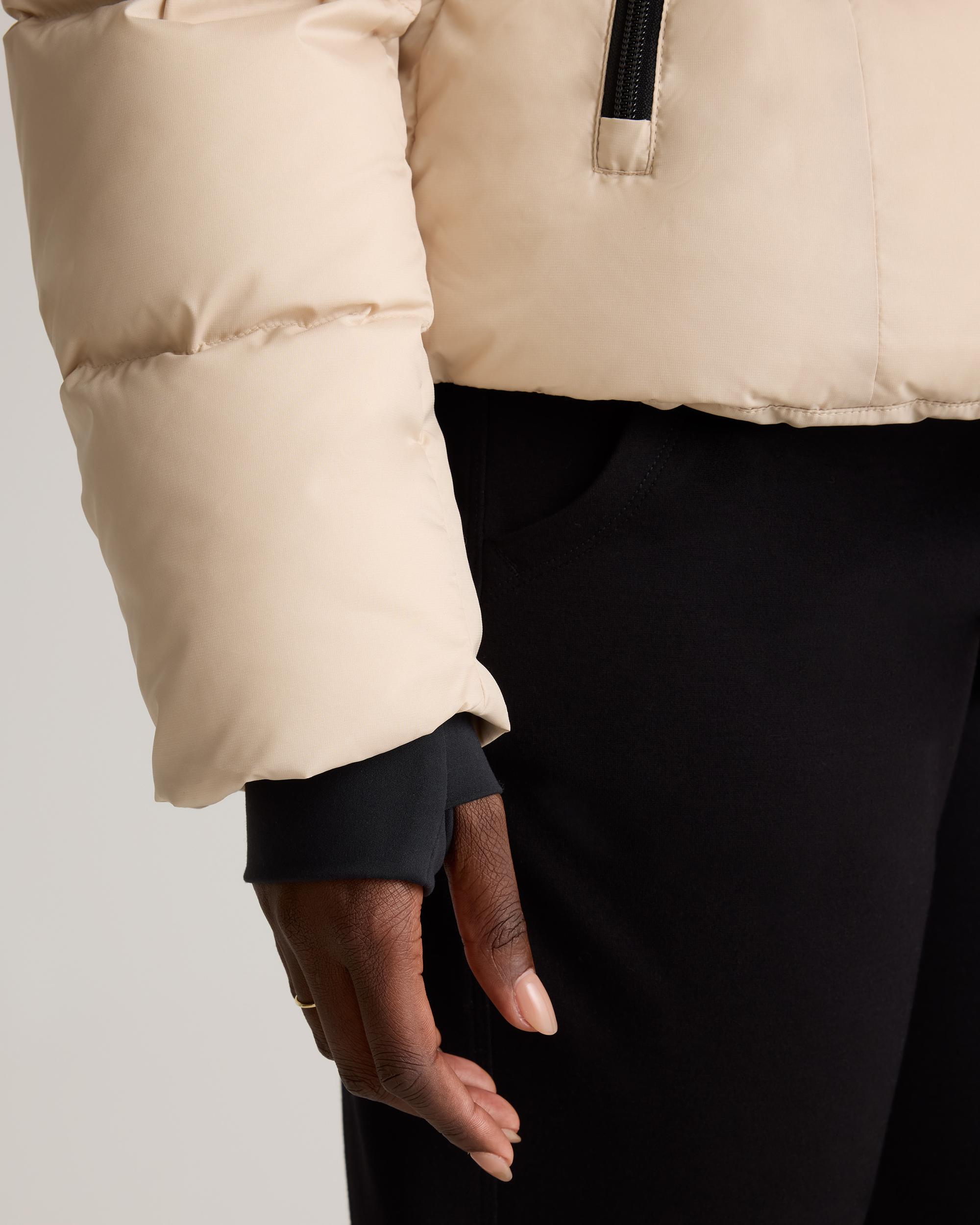 Quince | Women's Responsible Down Cinch Waist Puffer Jacket Recycled Polyester Product Image