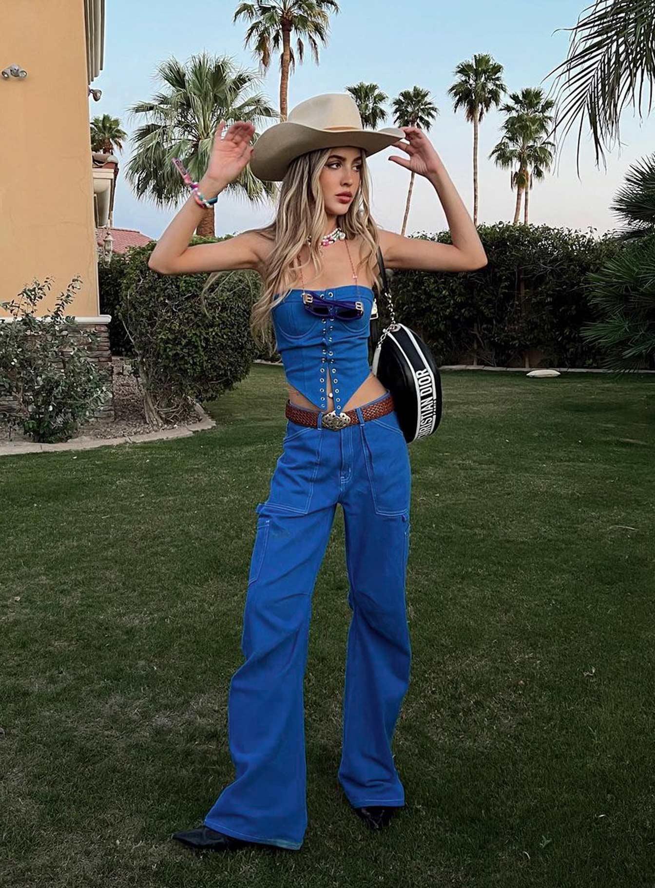 Miami Vice Pants Blue Product Image