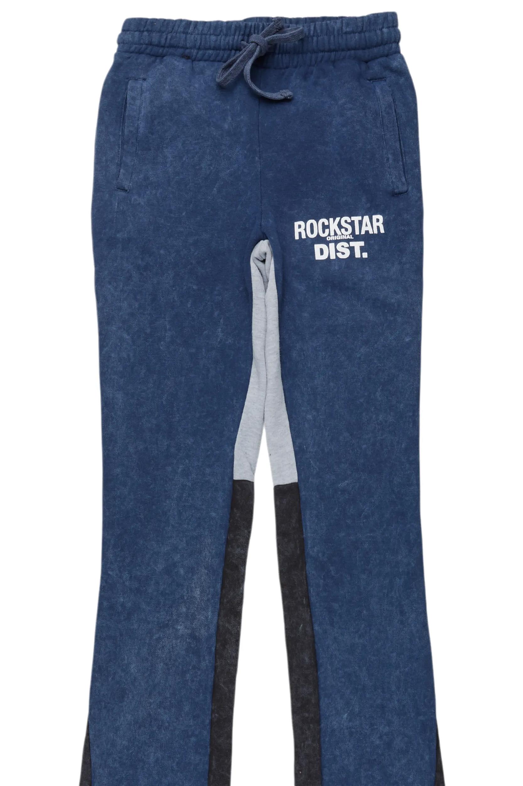 Alpine Vintage Navy Baggy Pant Male Product Image