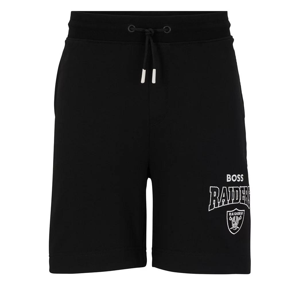 Men's BOSS X NFL  Black/Royal New York Giants Snap Shorts, Size: 2XL Product Image