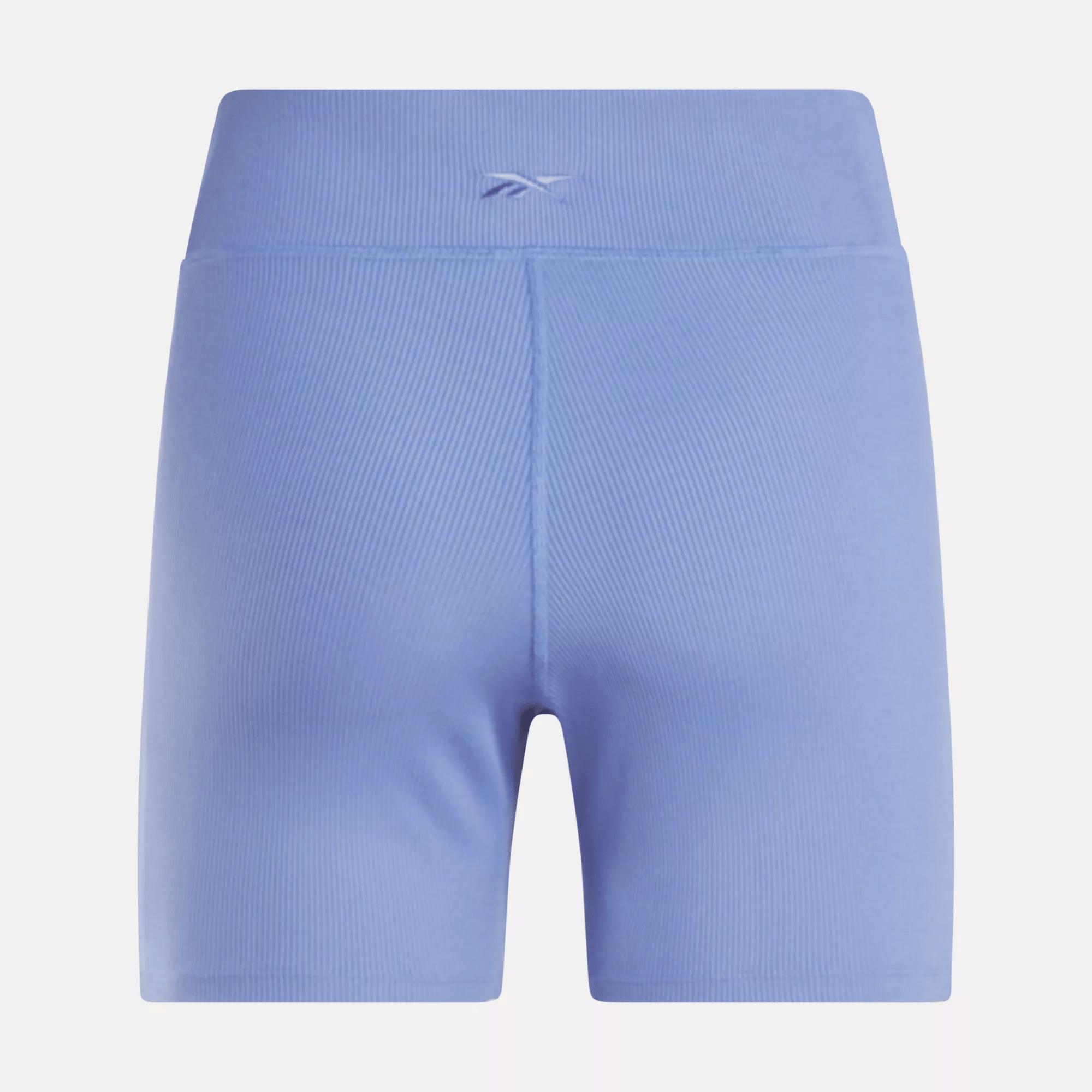 Women's Studio Ribbed High-Rise Bike Shorts Female Product Image