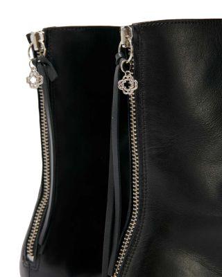 Women's Faymon Pointed Toe Mid Heel Booties    Product Image