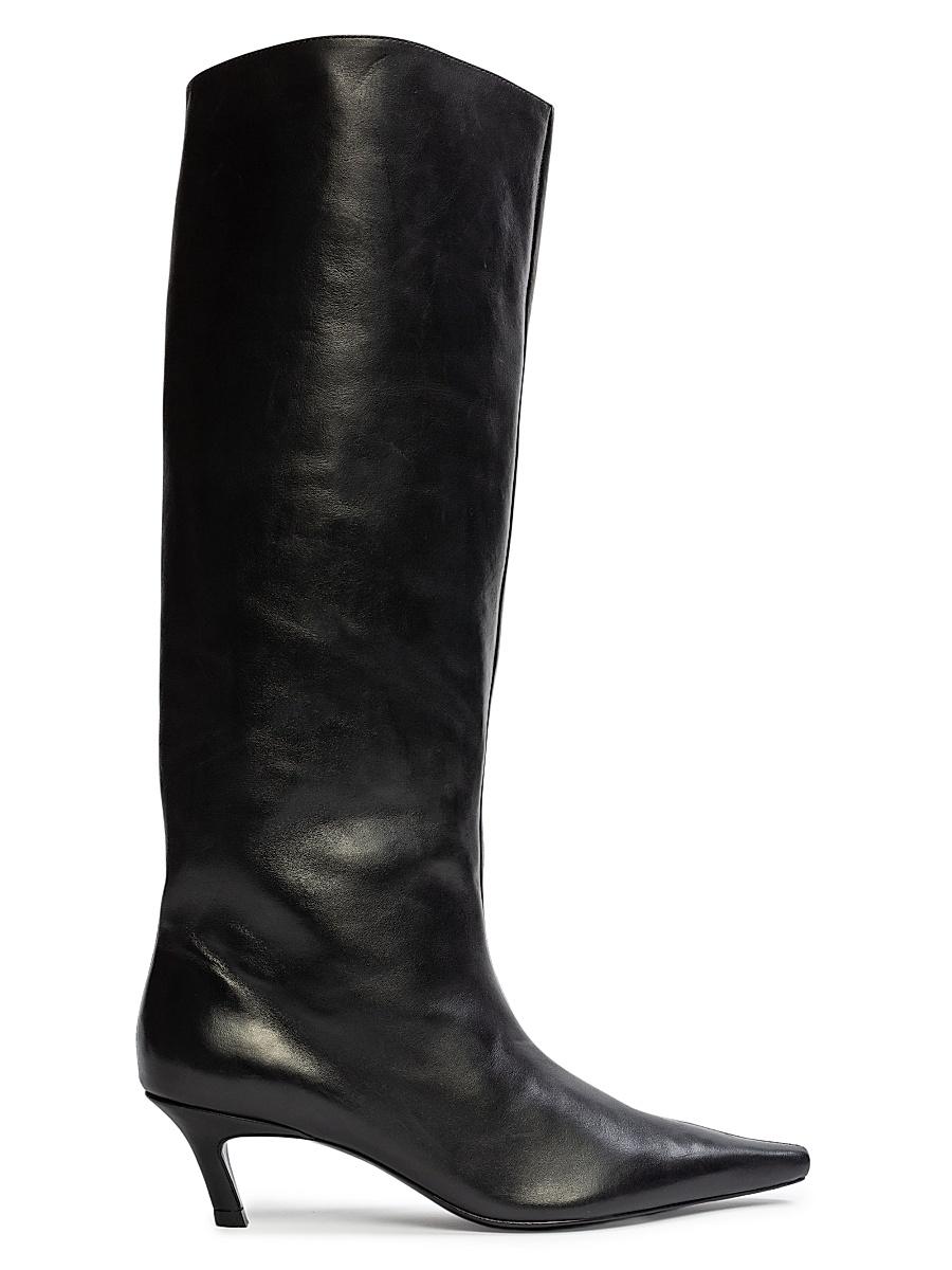 Womens Stass 50MM Leather Boots Product Image