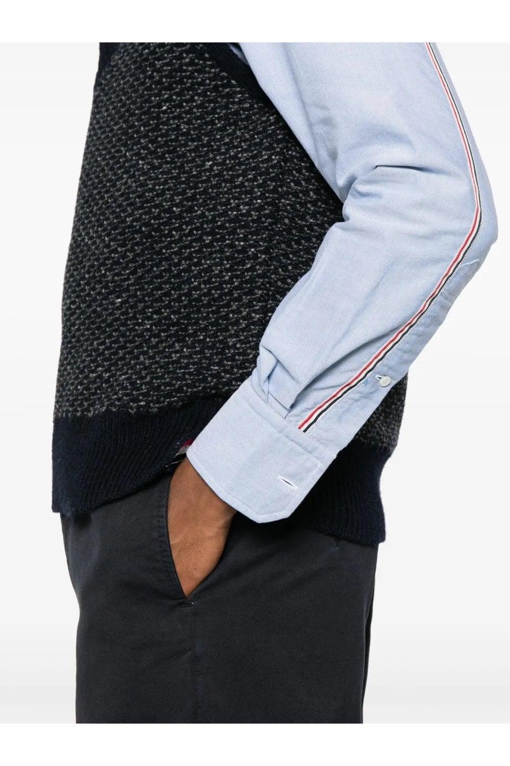 Thom Browne Men's Classic Fit Cotton Button-Down Shirt Product Image