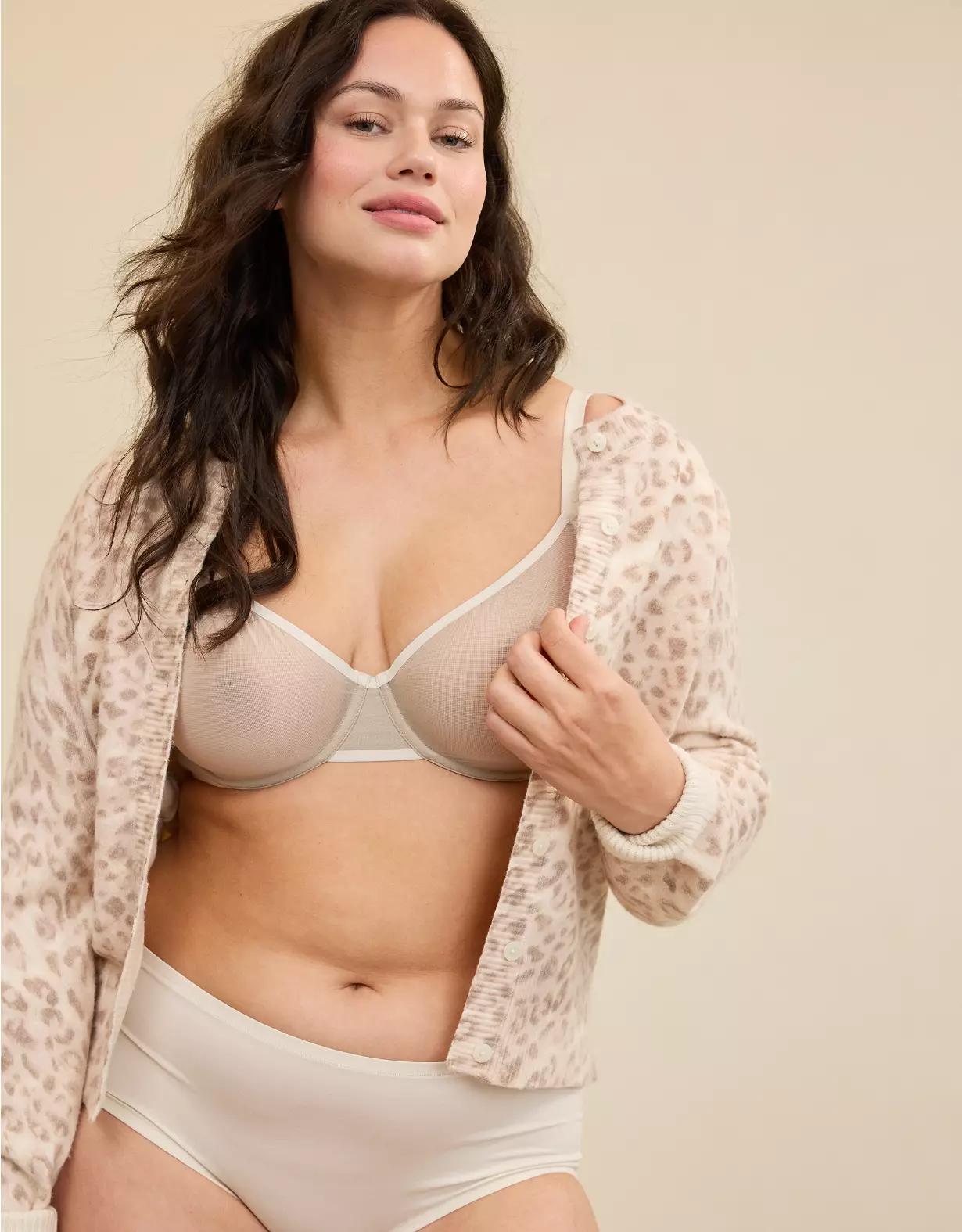 SMOOTHEZ Mesh Unlined Bra Product Image