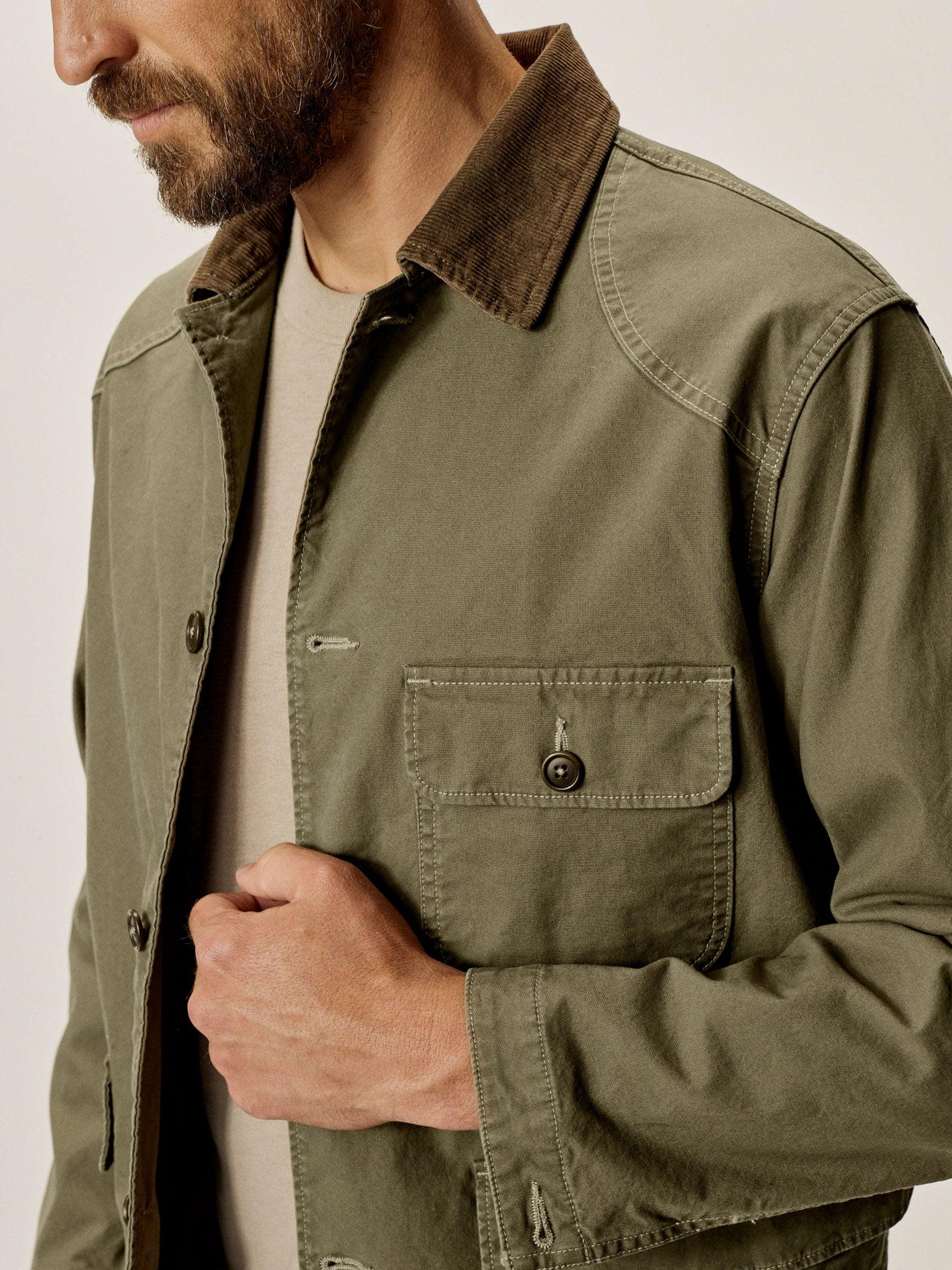 Field Olive Craftsman Canvas Field Jacket Product Image