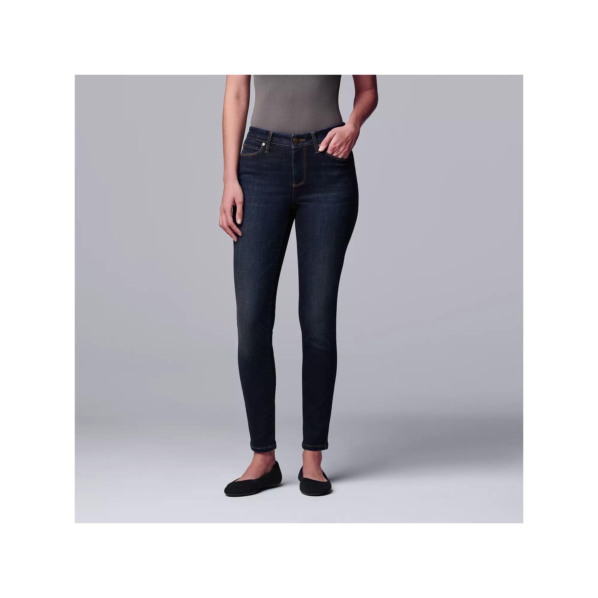 Women's Simply Vera Vera Wang Power Stretch Core Skinny Jeans,  Product Image