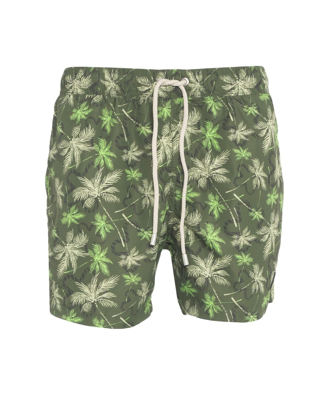 Swim shorts with pattern Product Image