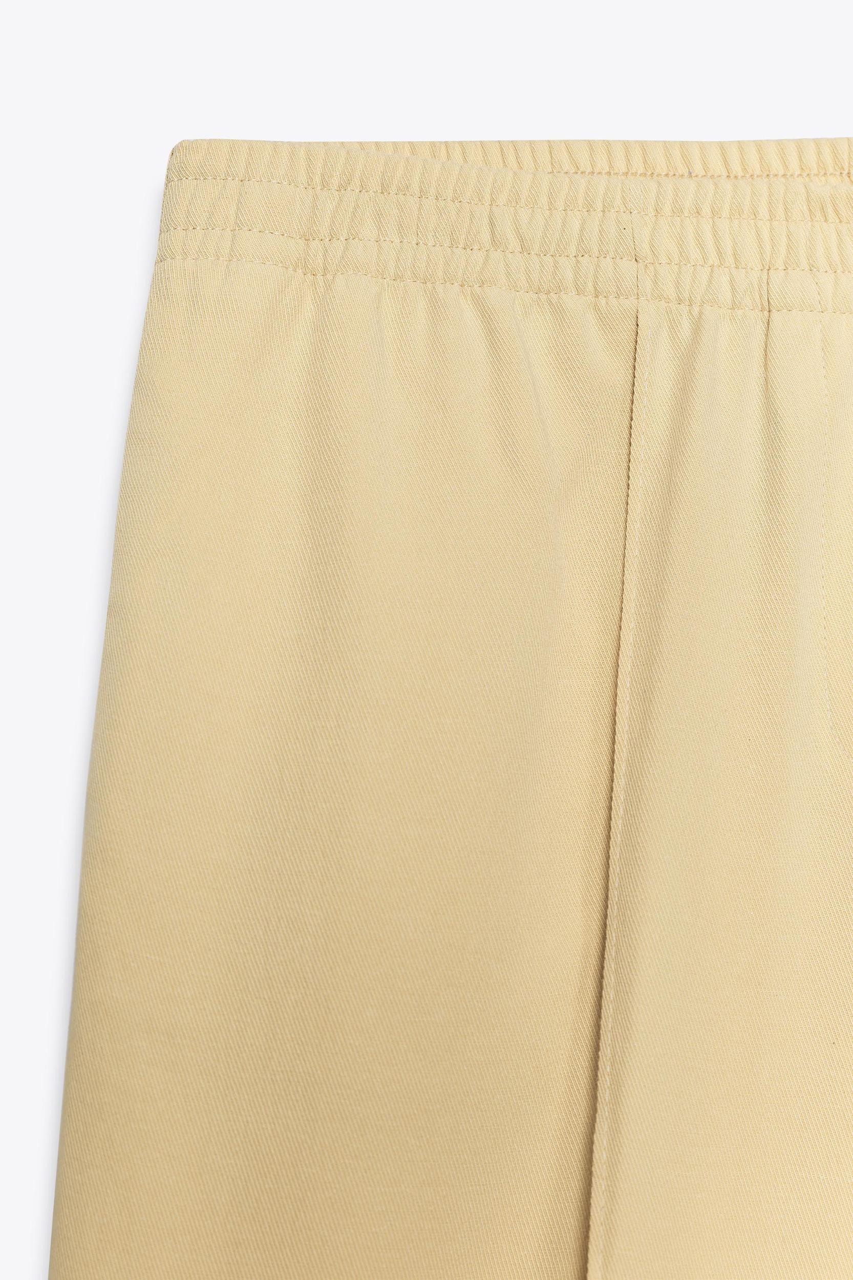 WIDE LEG SEAM PANTS Product Image