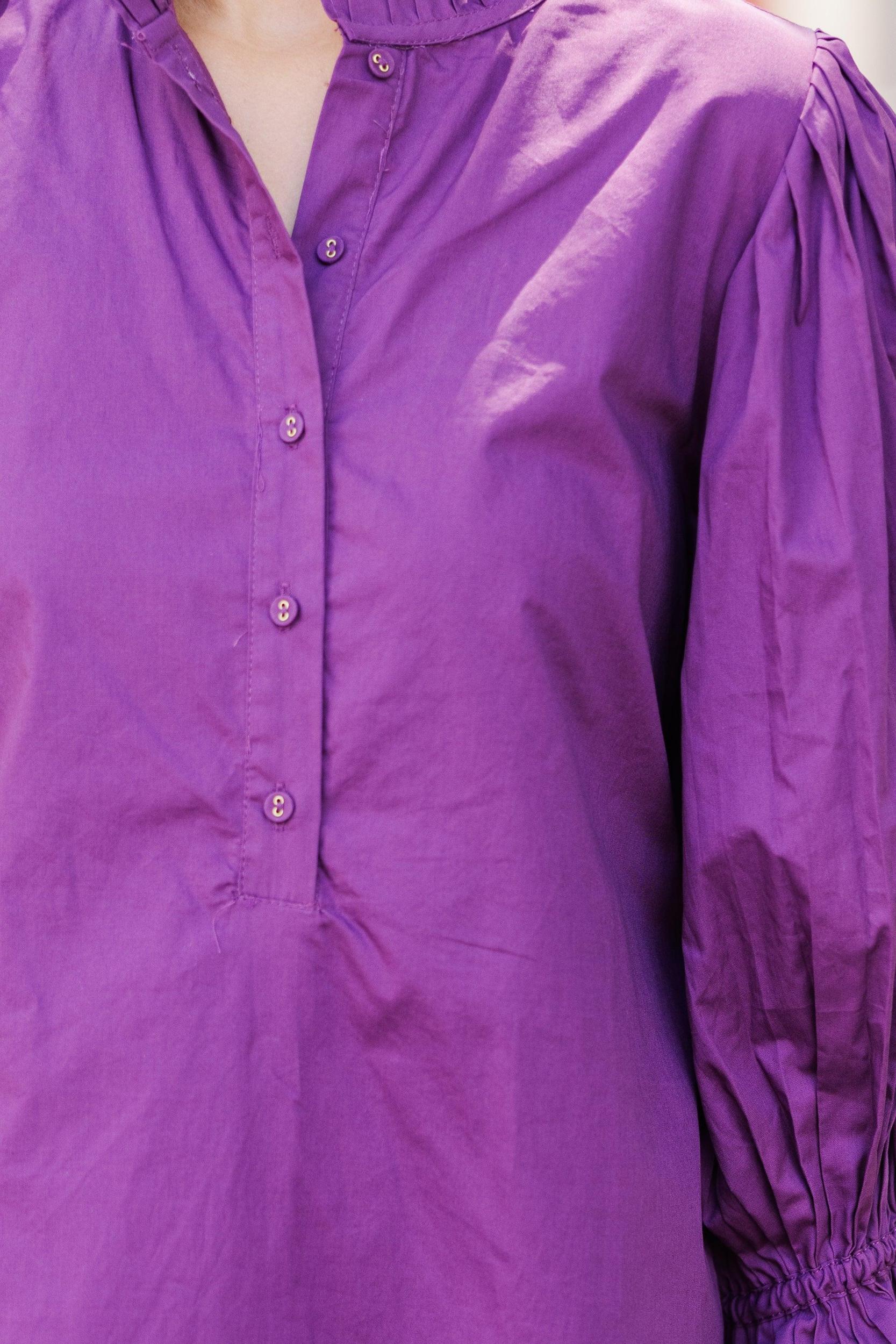 Under The Stars Plum Purple Tie Back Dress Female Product Image