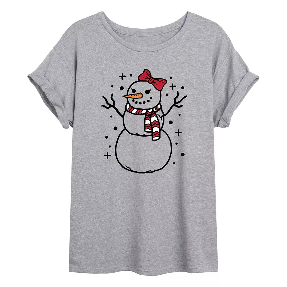 Juniors' Snow Woman Over Product Image