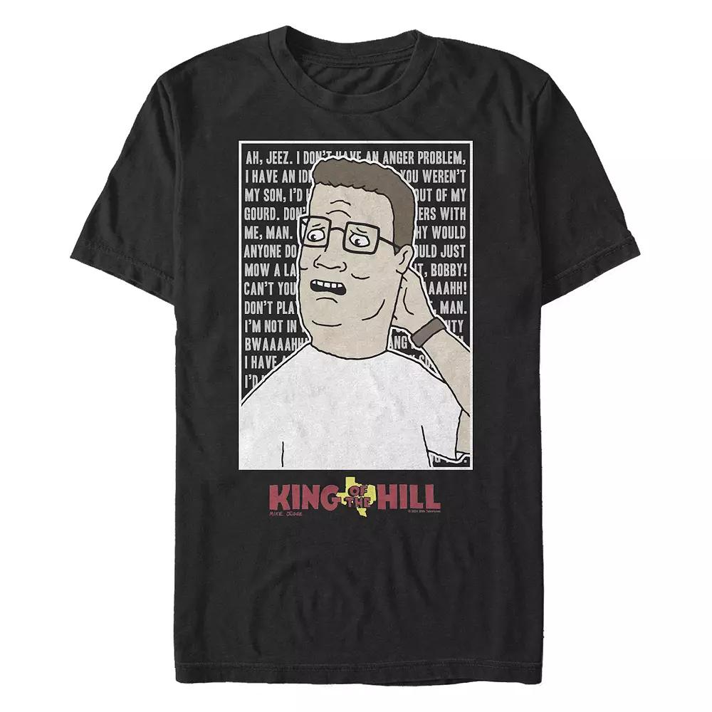 Men's King Of The Hill Hank Quotes Graphic Tee,  Product Image