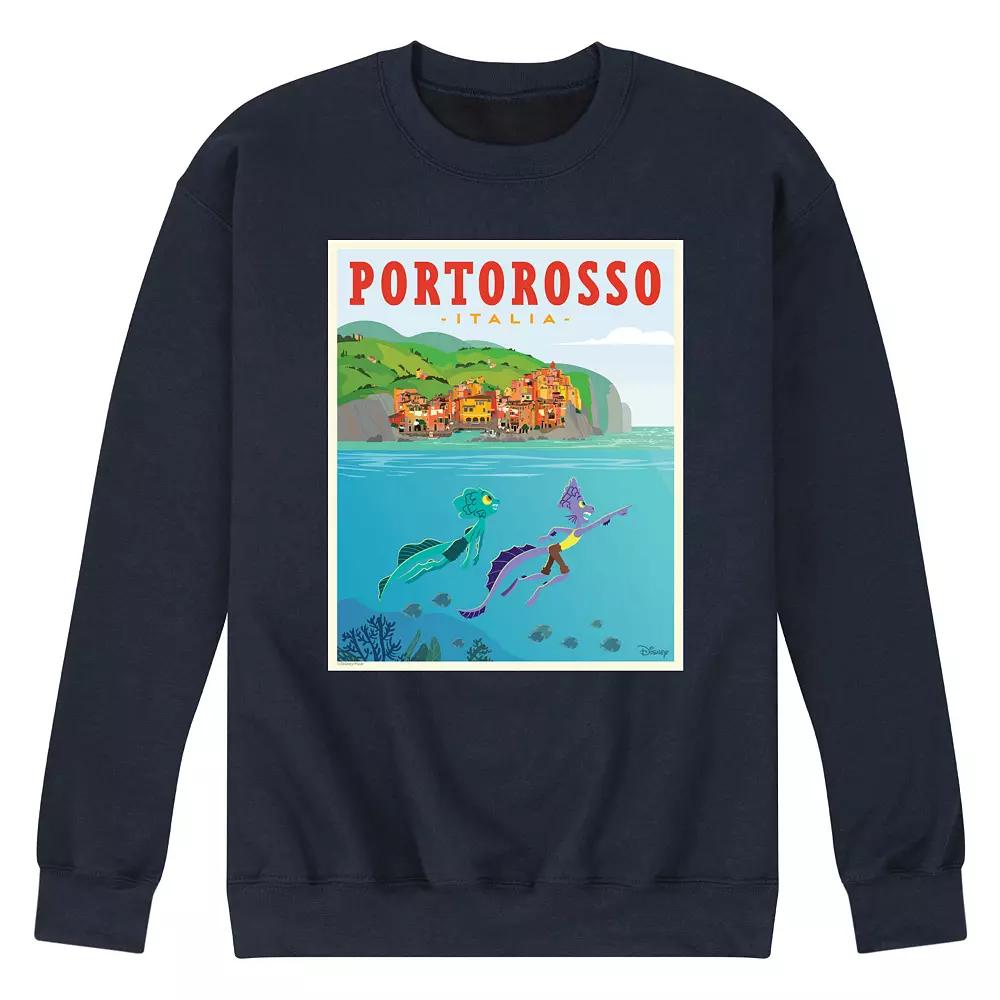 Disney's Luca Men's Portorossa Italy Fleece Sweatshirt,  Product Image