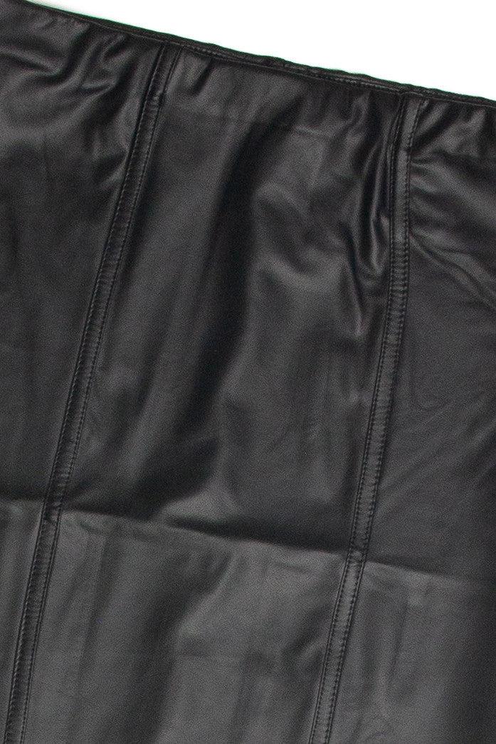 Pleather Mini Skirt Product Image