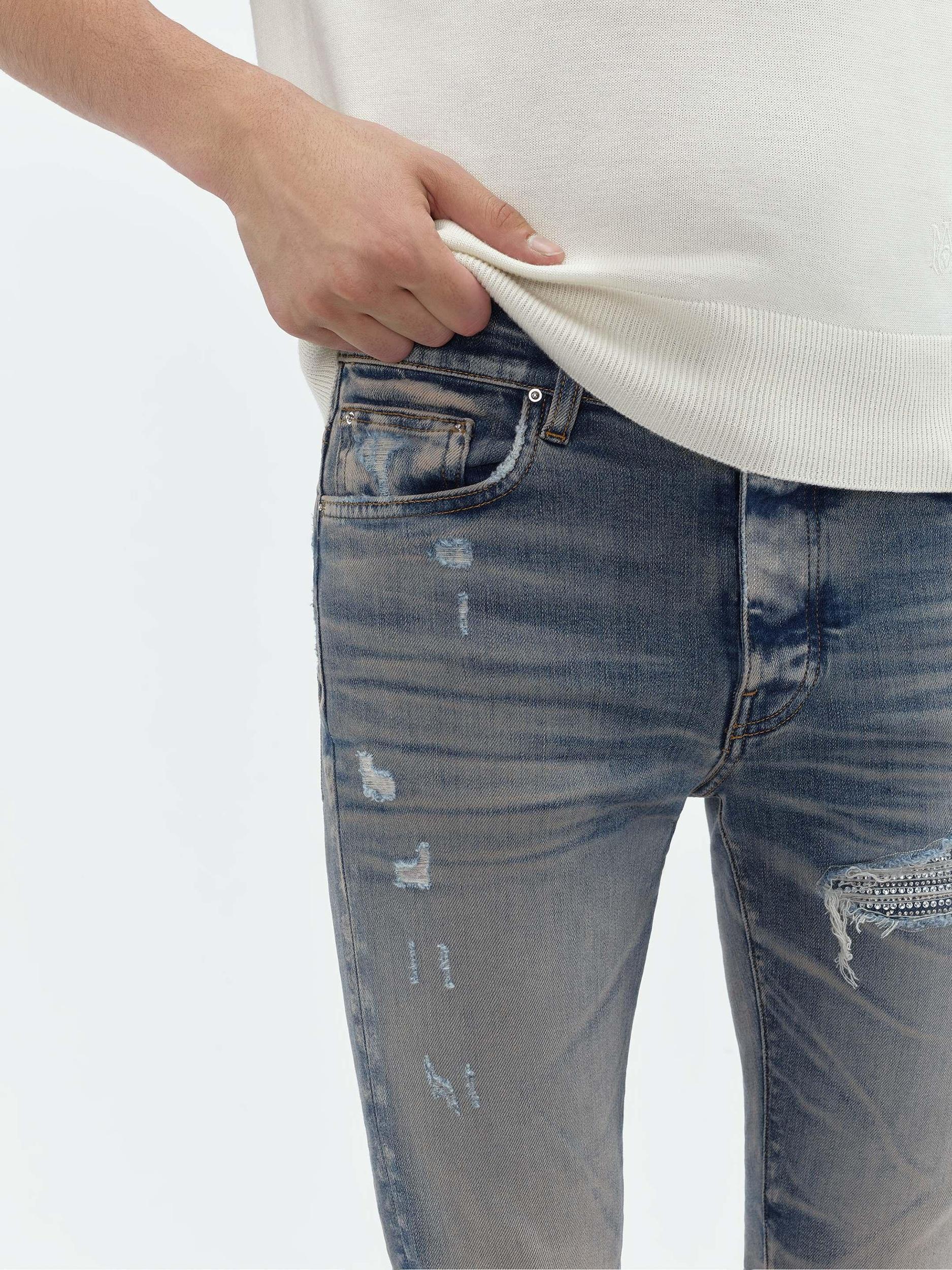 CRYSTAL MX1 JEAN - Vintage Indigo Male Product Image