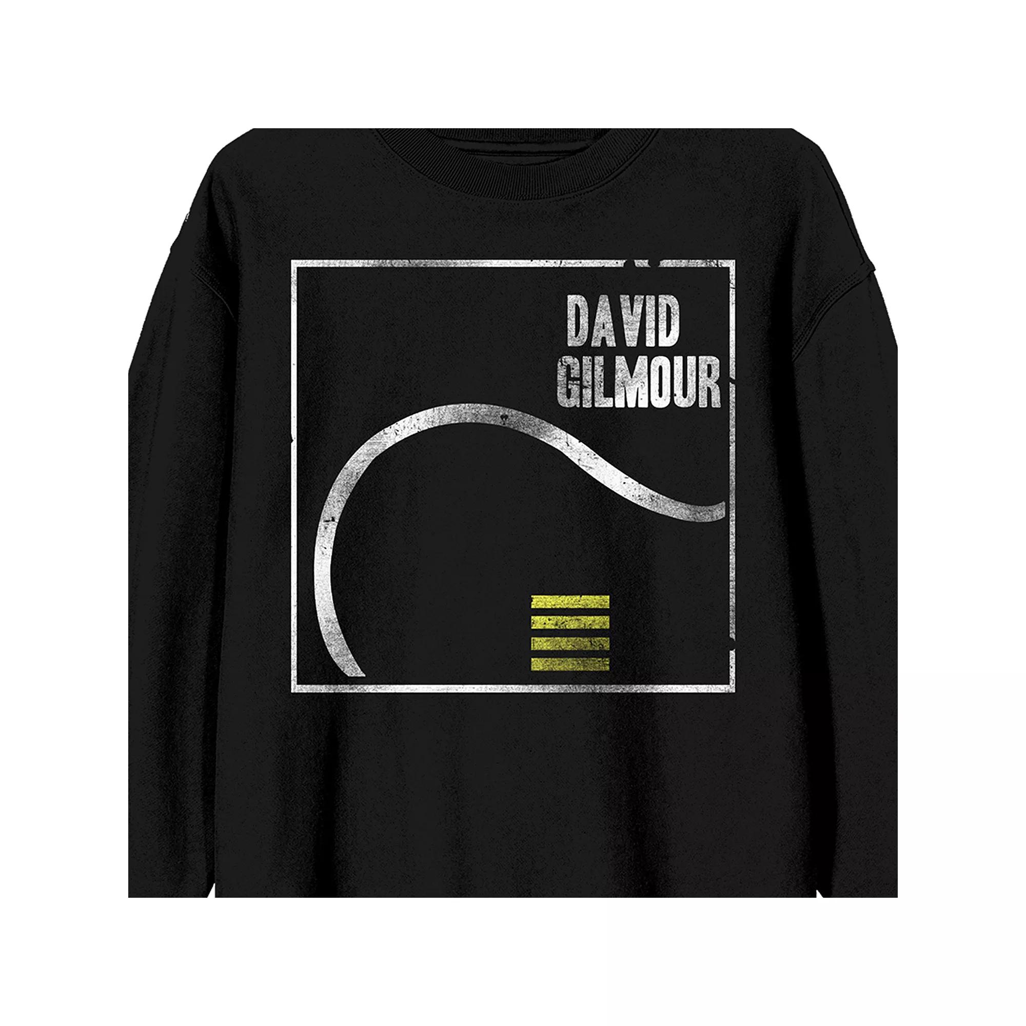 Men's David Gilmour Silver Frame Long Sleeve Graphic Tee,  Product Image