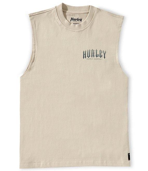 Hurley Forged Muscle Tee Graphic Tank Top Product Image