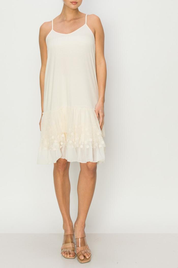 Lace And Crochet Dress Product Image