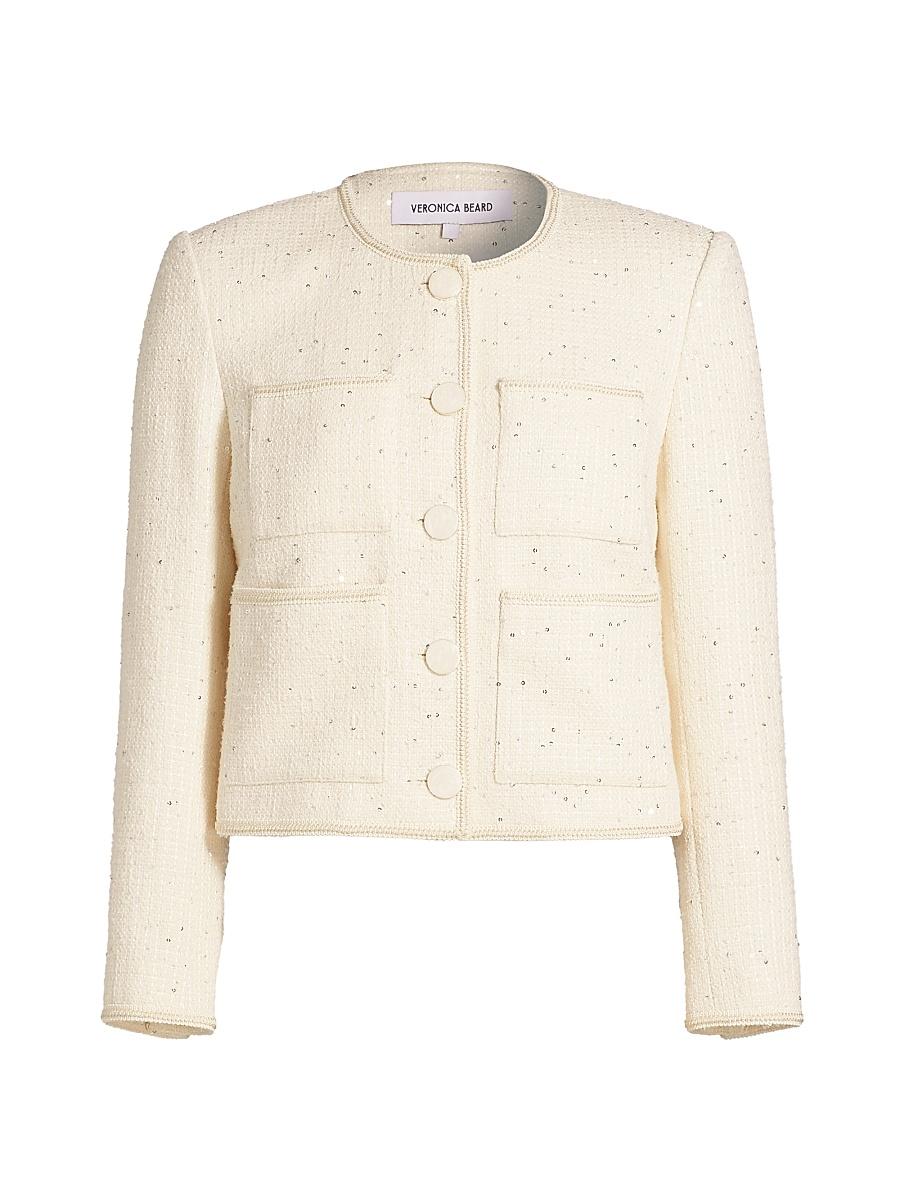 Womens Darla Tweed Jacket Size 0 Product Image