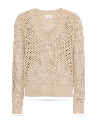 Sequin Mesh Sweater Product Image