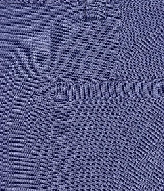 Calvin Klein Solid Lux Flat Front Slim Leg Pants Product Image