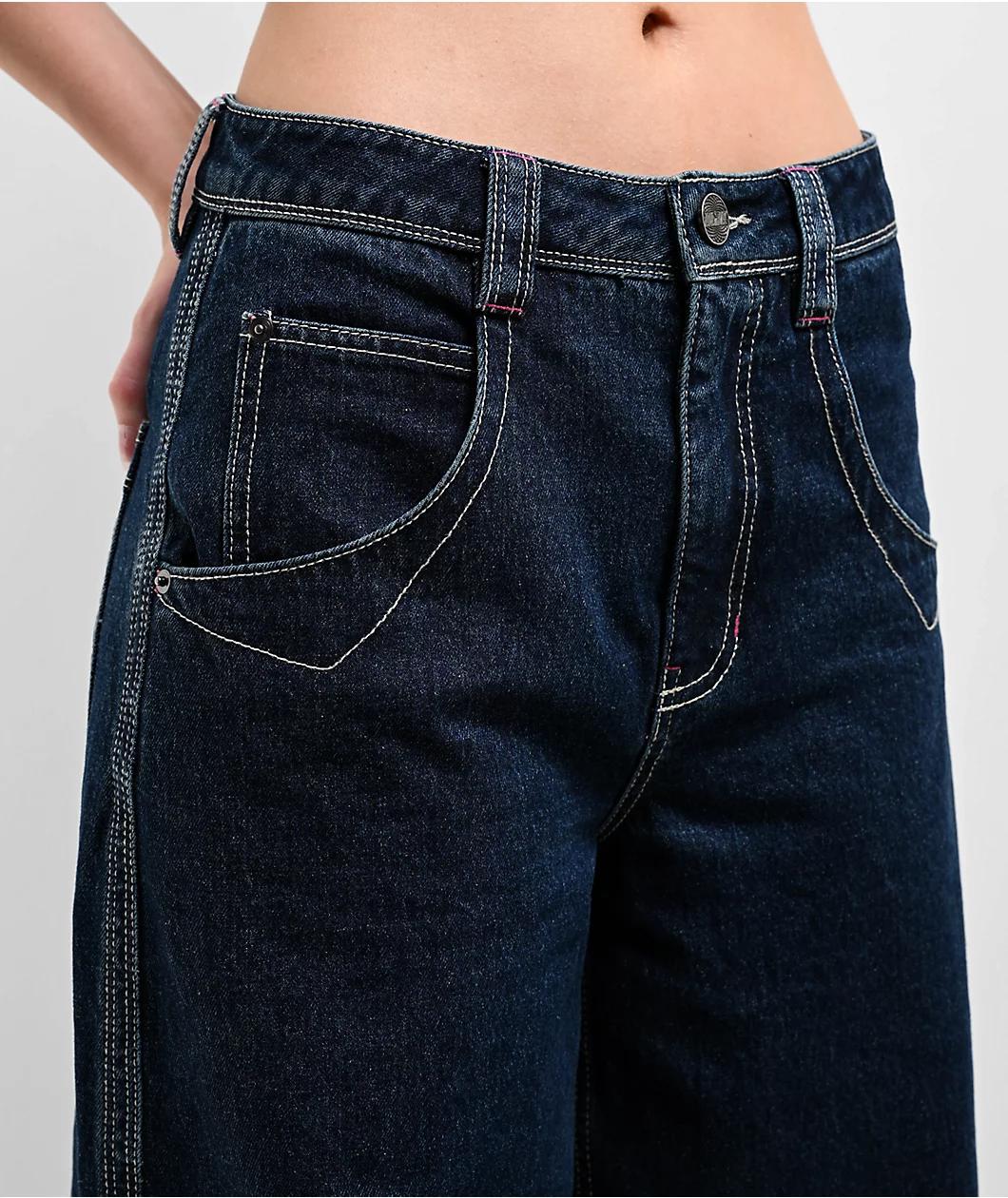 A.LAB Digital Turntable Dark Blue Raver Jeans Product Image