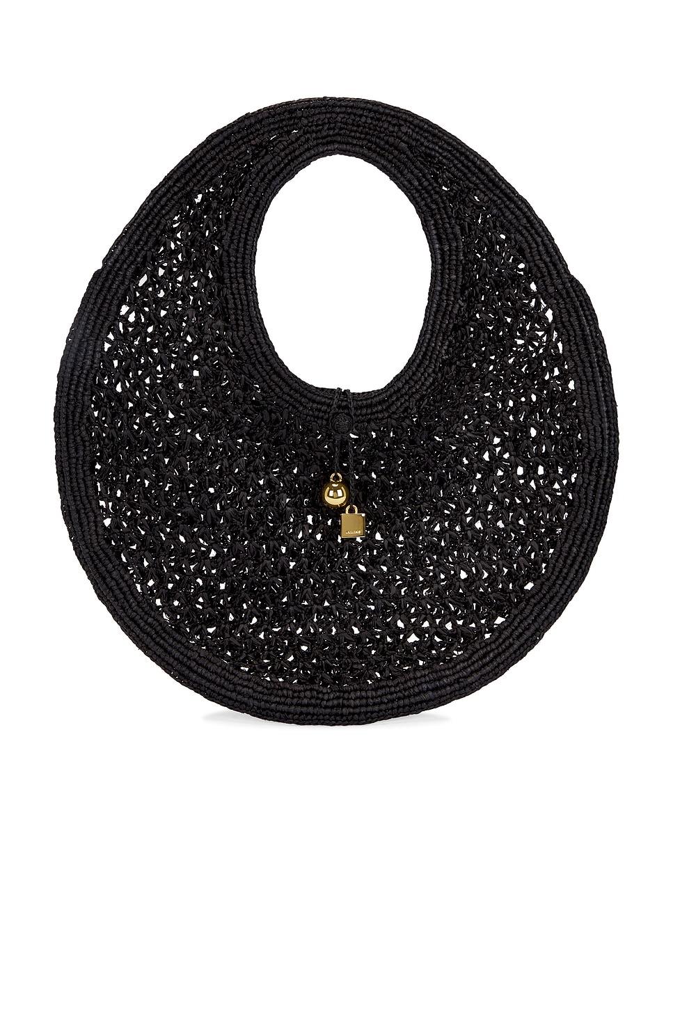 Le Rond Spiaggia raffia shoulder bag Product Image