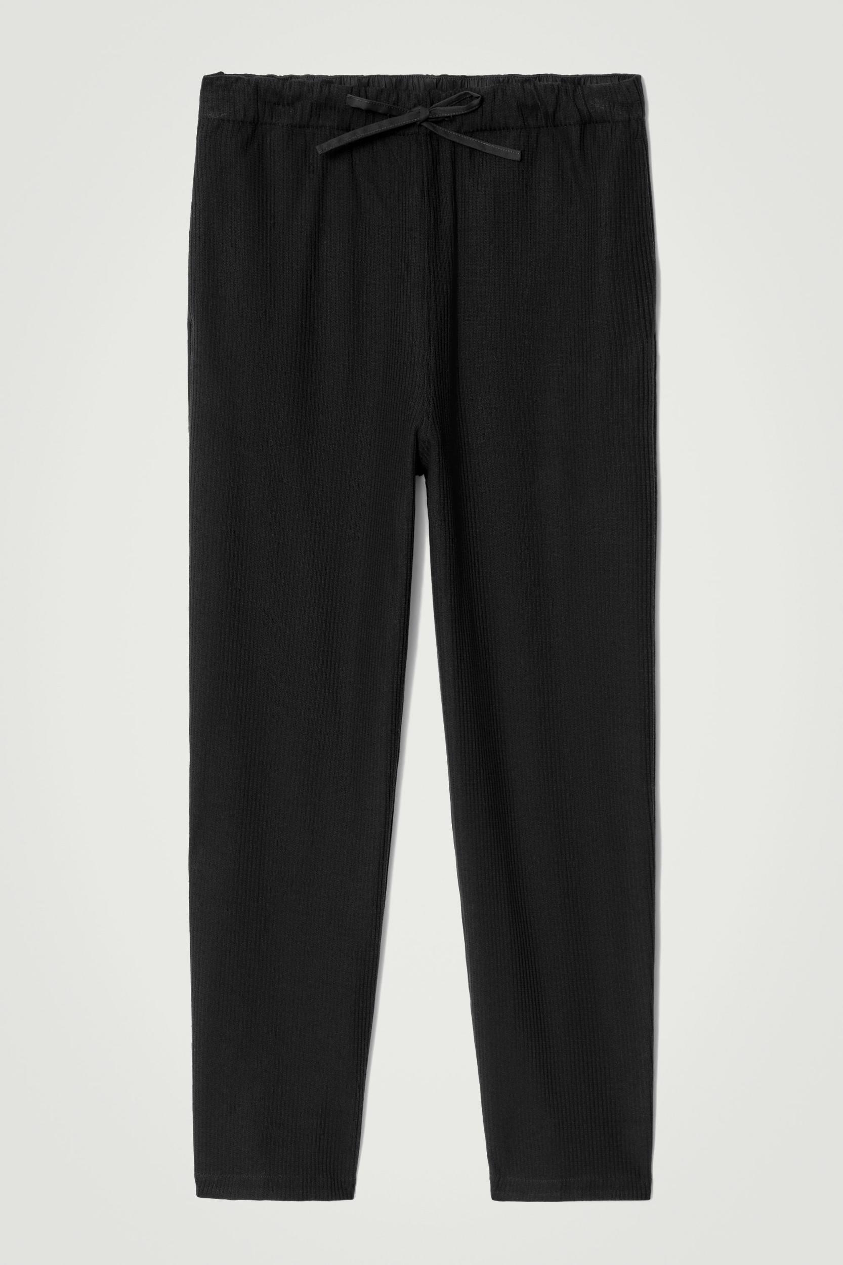 RIBBED JERSEY JOGGERS Product Image