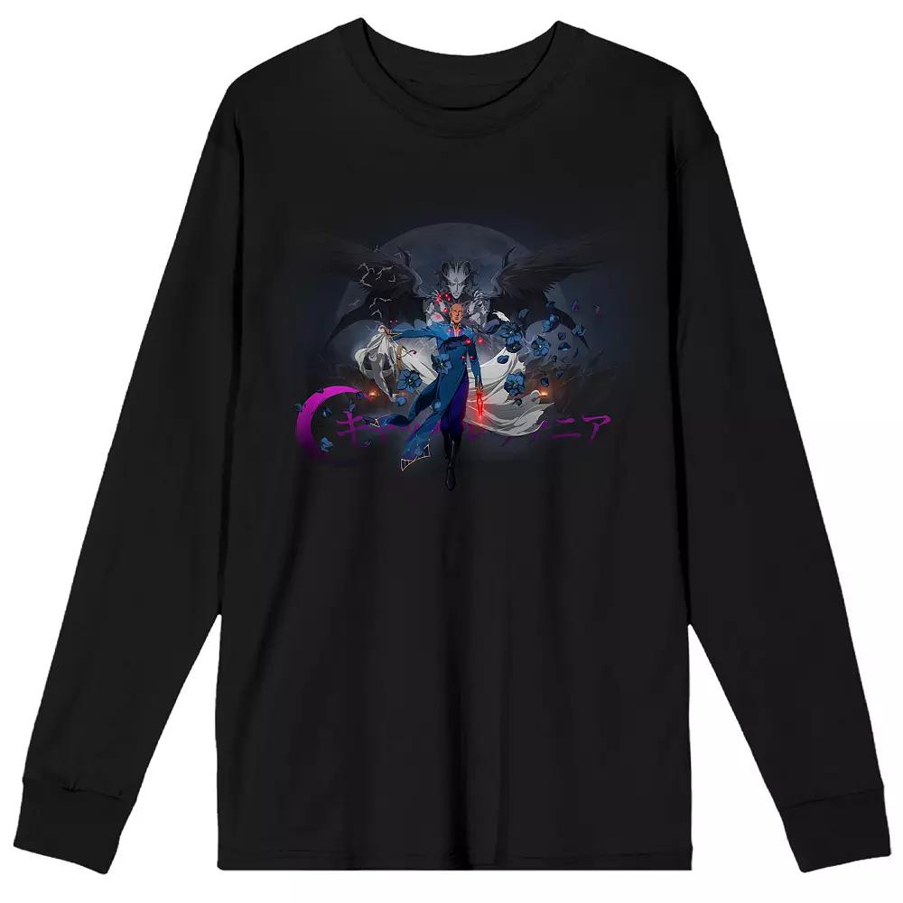 Men's Stranger Things Demogorgon Long Sleeve Graphic Tee,  Product Image