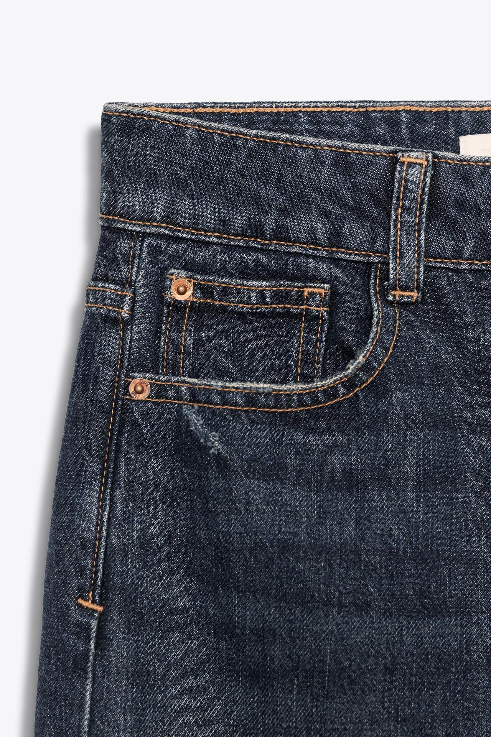 Z.04 STRAIGHT FULL LENGTH HIGH WAISTED JEANS Product Image