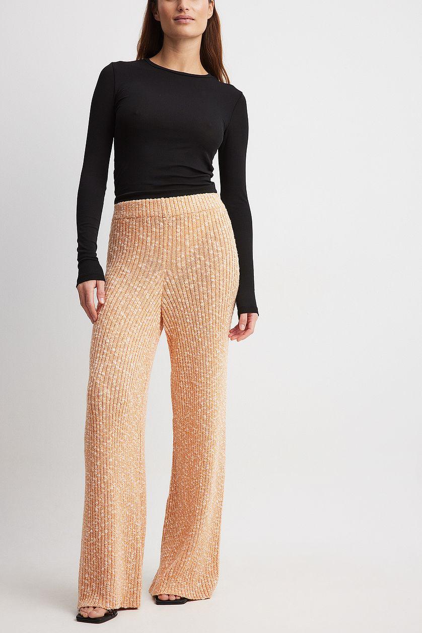 Knitted Loose Pants Product Image