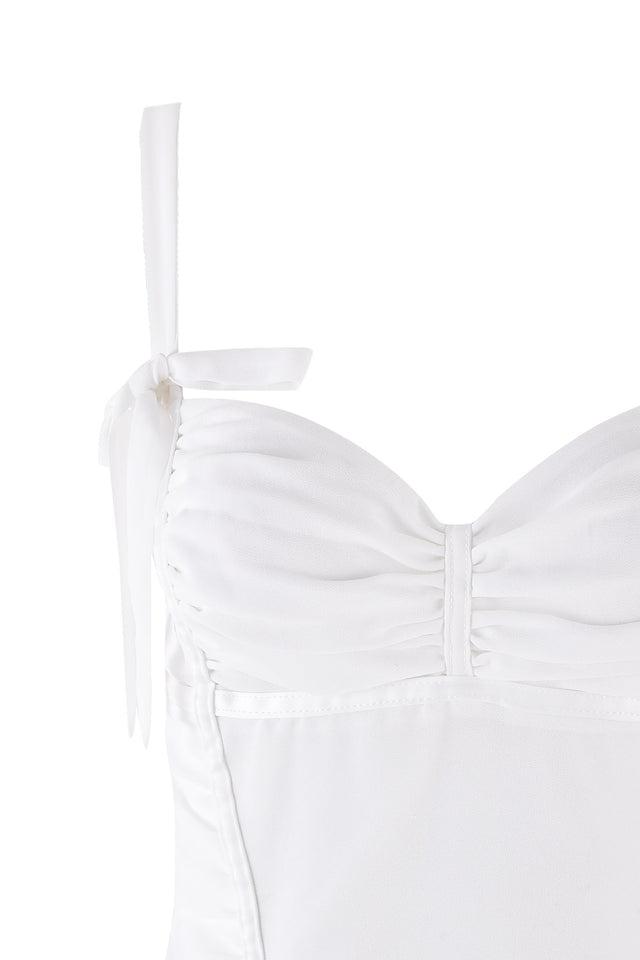 QUEENIE TOP - WHITE Product Image