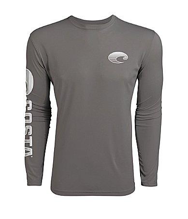 Costa Tech Core Long Sleeve Performance Rashguard Crew Shirt Product Image