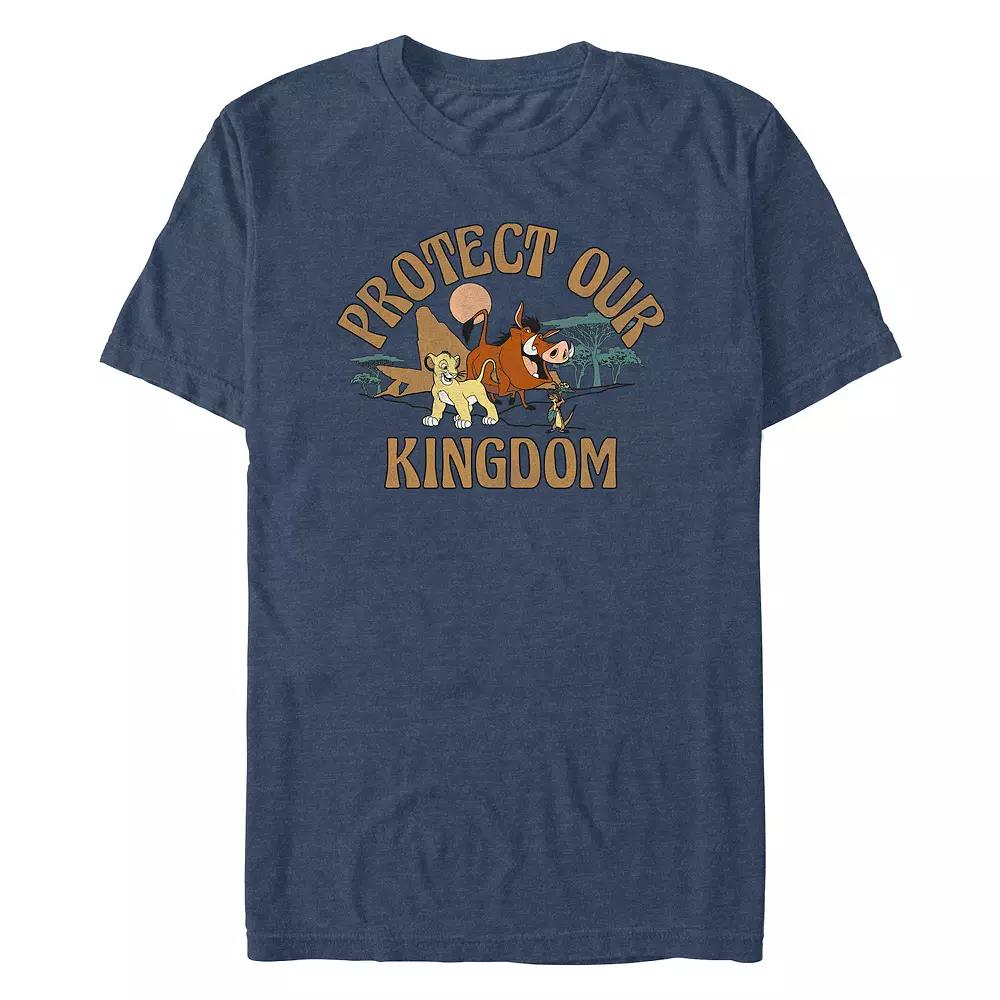 Disney's The Lion King Simba, Pumbaa & Timon Protect Our Kingdom Men's Graphic Tee,  Product Image