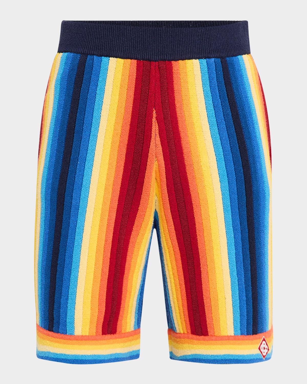 Mens Gradient Toweling Shorts Product Image