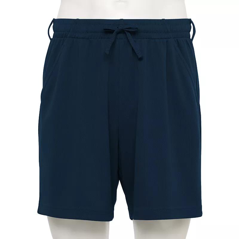 Men's Tek Gear® 7 in. Inseam Adaptive Mesh Shorts, Size: XL, Mineral Black Product Image