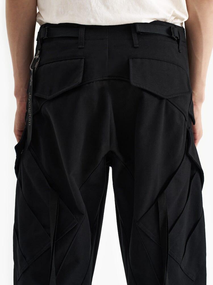 ALPHA X JIYONG KIM CURVED MULTI POCKET TROUSER Product Image