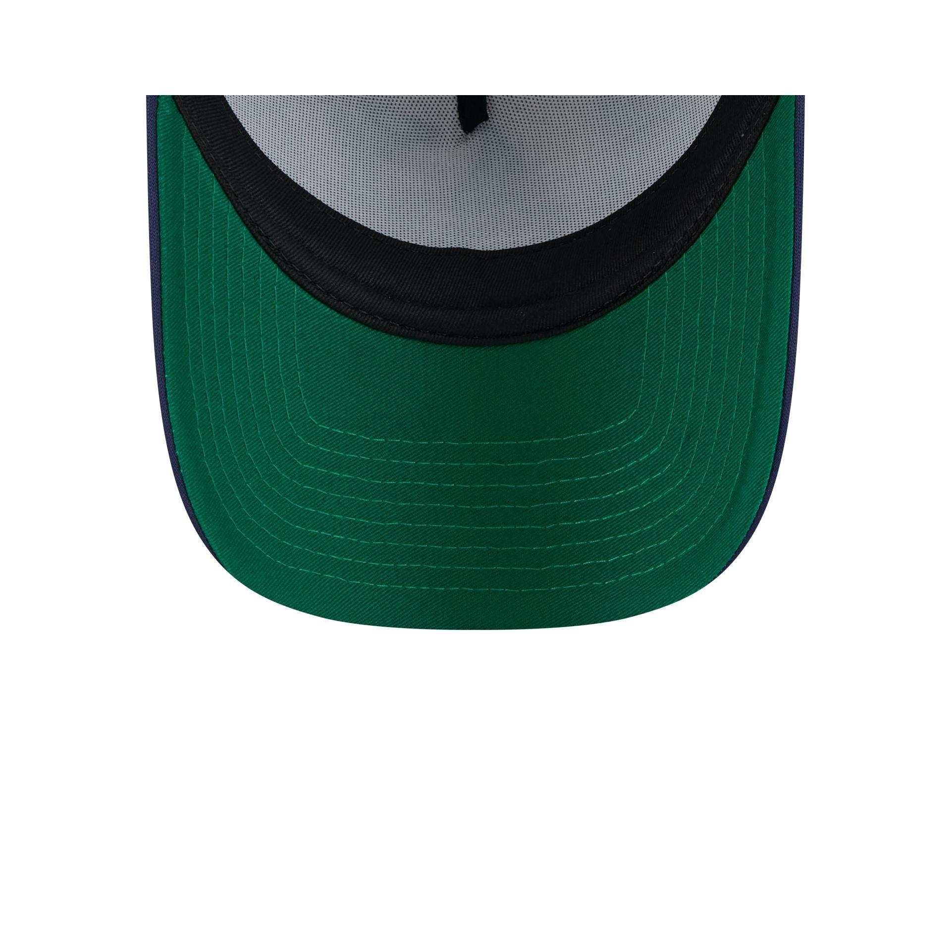 Tampa Bay Rays Distressed 9FORTY A-Frame Trucker Hat Male Product Image